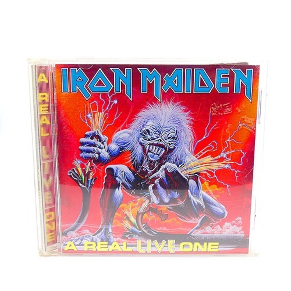 Iron Maiden A Real Dead One CD 1993 Capitol Records – Rare Complete With Poster